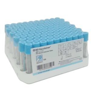 Tubos de citrato tapón azul