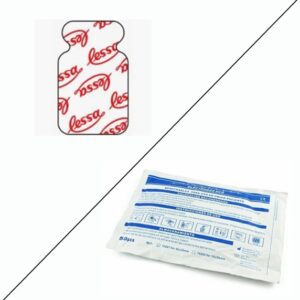 Electrodos adhesivos lengüeta y pregelados