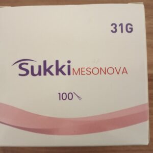 Aguja Sukki MESONOVA 31G x 0,26 x 4 mm